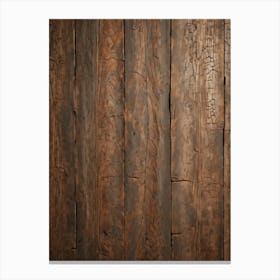 Antique Wooden Texture Showcasing A Rich Rustic Design With An Intricate Grunge Pattern Incorporat (1) Canvas Print