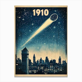 Aihrgdesign A Vintage Science Poster From 1910 Featuring Hall D72430fb Acc8 4ec7 972c D2a5477647cc 3 Canvas Print