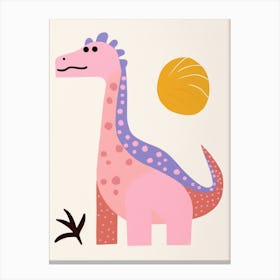 Nursery Dinosaur Canvas Print
