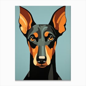 Doberman Pinscher 6 Canvas Print