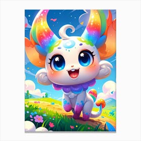 Rainbow Unicorn Canvas Print