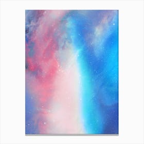 Synthwave neon space #1 - Galaxy Wallpaper Canvas Print
