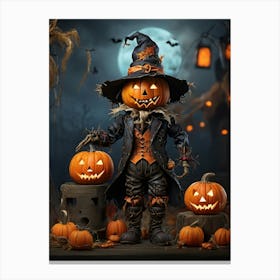 Halloween Pumpkin 2 Canvas Print