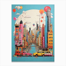 Cityscape 13 Canvas Print