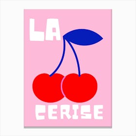 La Cerise Cherry Canvas Print