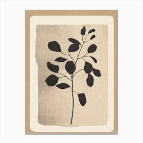 Modern Minimal Branch 1 Canvas Print