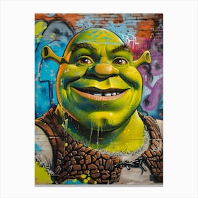 Shrek Canvas Print