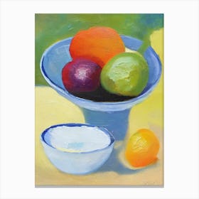 Physalis Bowl Of fruit Canvas Print