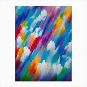 Clouds Abstract Canvas Print