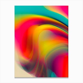 Chromatic Flow 01 Canvas Print