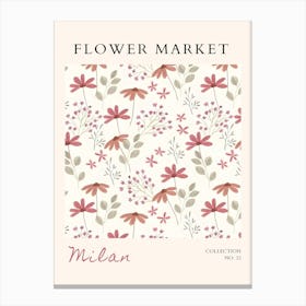 Flower Market 14 Canvas Print