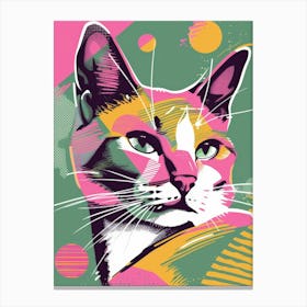 Cat Art 1 Canvas Print