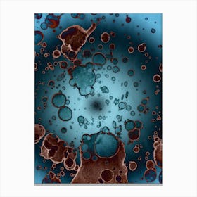 Abstraction Of Rain In Space 1 Canvas Print