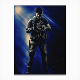 Light Of Heroes ― Echo Rainbow Six Siege Canvas Print