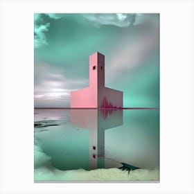 Pink Tower 2 Canvas Print