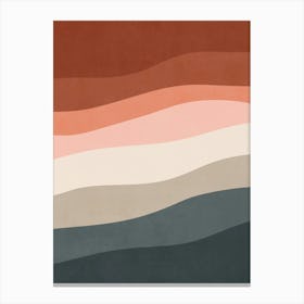 Minimal Waves 147 Canvas Print