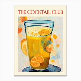 The Cocktail Club 3 Canvas Print