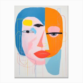 'The Face' 1 Canvas Print