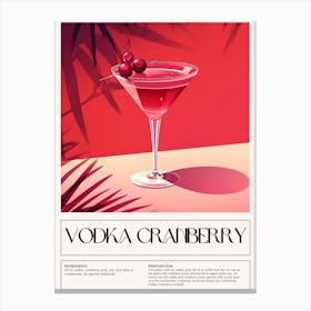 Vodka Cranberry Canvas Print