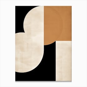 Ivory Elegance Of Bauhaus Canvas Print