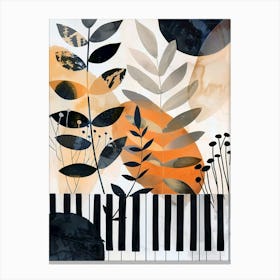 Piano Keys music art Canvas Print