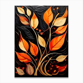 Autumn Leaves 80 Canvas Print