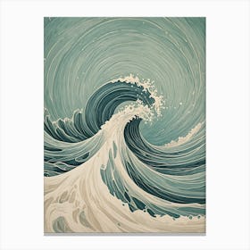 The Ocean Wave Canvas Print