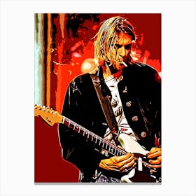 Nirvana - kurt cobain Canvas Print