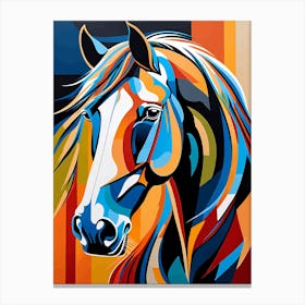 Modern Horse Art, 111 Canvas Print