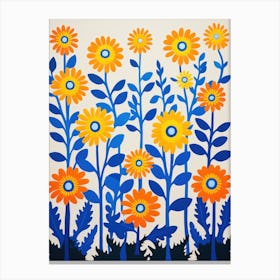 Daisies 3 Canvas Print