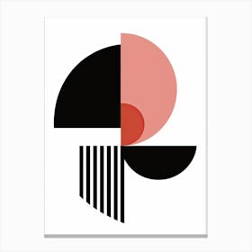 Abu Dhabi Simplicity Minimalist Bauhaus Canvas Print