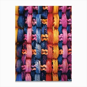 Woven Basket Canvas Print