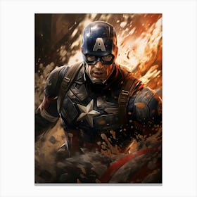 Captain America 35 Canvas Print