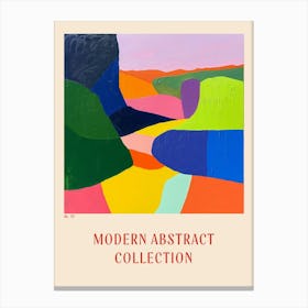 Modern Abstract Collection Poster 70 Canvas Print