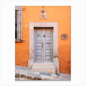 The Door Of San Miguel De Allende Mexico Canvas Print
