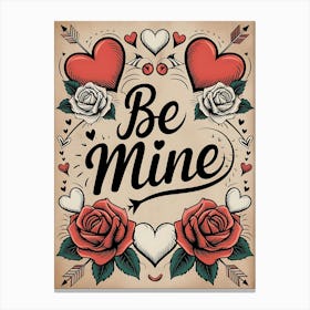 Be Mine 1 Canvas Print