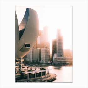 Singapore sunset Canvas Print