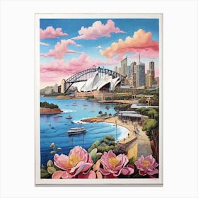 Sydney Harbour Canvas Print