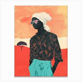 African Woman 87 Canvas Print