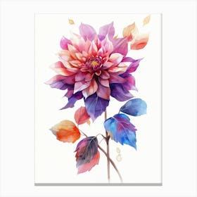 Dahlia 2 Canvas Print