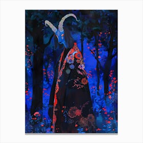 Demon In The Forest Canvas Print