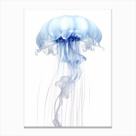Turritopsis Dohrnii Importal Jellyfish Watercolour 5 Canvas Print