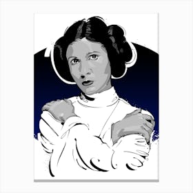 Princess Leia Canvas Print