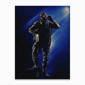 Light Of Heroes ― Maverick Operator From Rainbow Six Siege Video Game Canvas Print