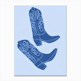 Cowboy Boots 8 Canvas Print