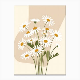 Daisies 1 Canvas Print