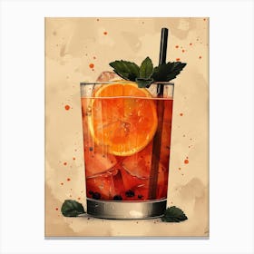 Cocktail Canvas Print 2 Canvas Print