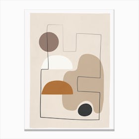 Minimal Abstract Art 44 Canvas Print