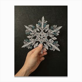 Snowflake 3 Canvas Print