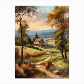 Country Road 9 Canvas Print